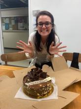 Julie passes her qualifying exam! August, 2019
