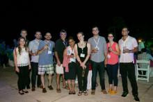 Energy Conversion Group and collaborators at ECS AiMES 2018 opening ceremony in Cancun, Mexico, October 2018
